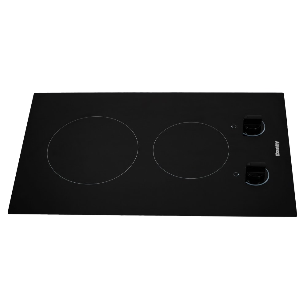 Danby Glass Radiant 2 Burner Cooktop 14", Black